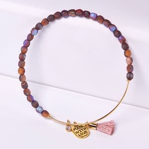 💜 2 FOR $25 | 14K Gold-Plated Bangle Swarovski®